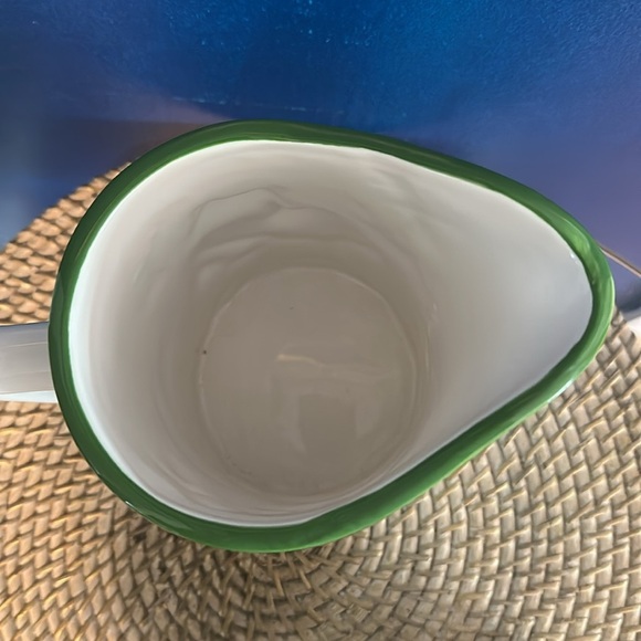 New Frog Hand Painted Ceramic 7 Wooden Kitchen Accessories Set 8.5” Tall - Picture 7 of 8